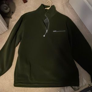 IZOD Men's Essentials Spectator Quarter Zip Fleece Pullover